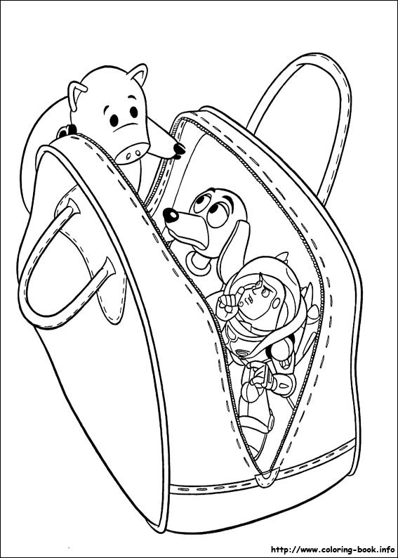 Toy Story coloring picture